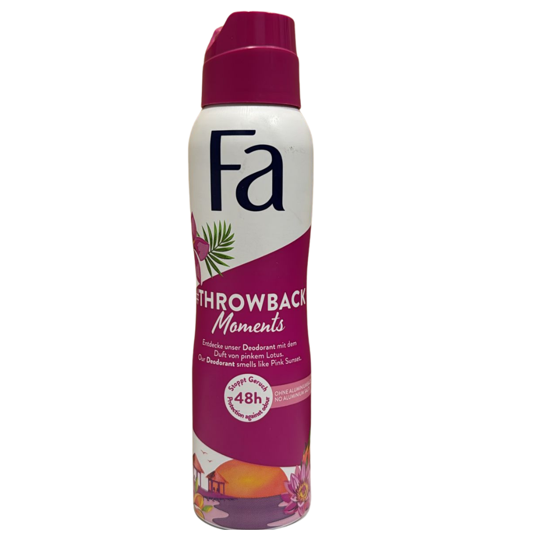 Fa Throwback Moments Deodorant Spray (150ml)