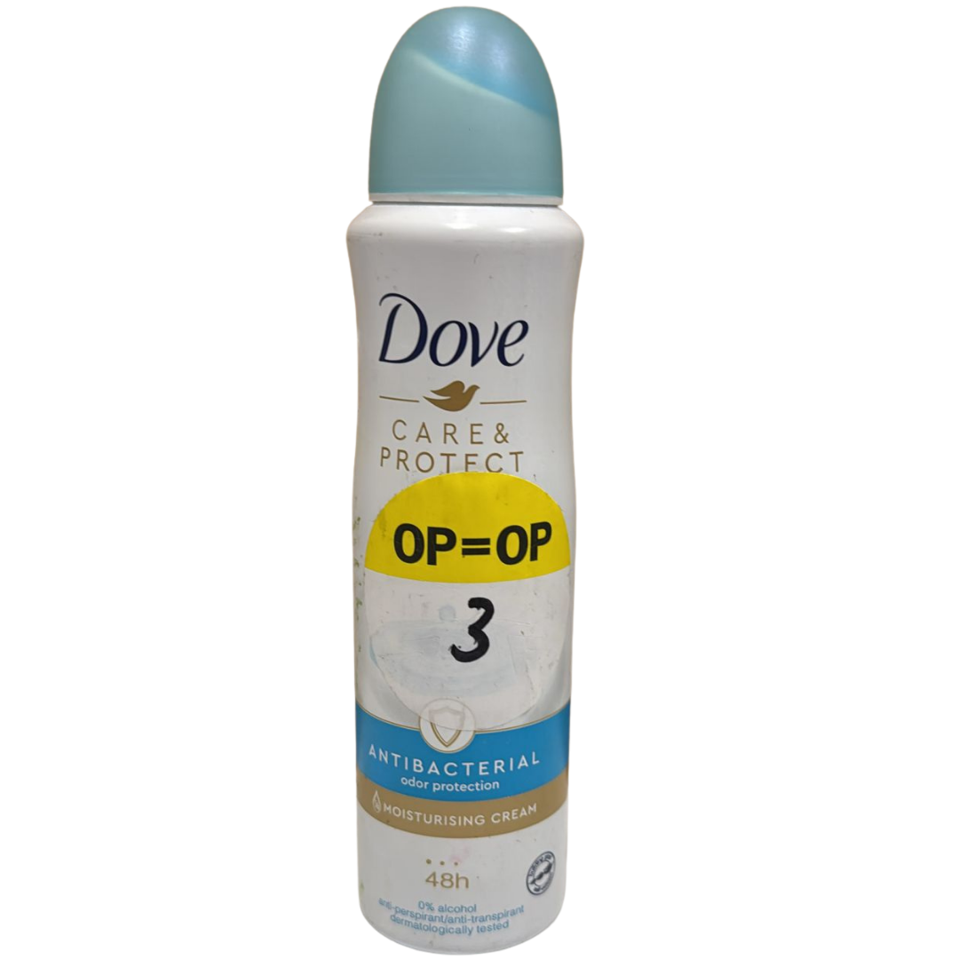 Dove Care & Protect Antibacterial Deodorant Spray (150ml)