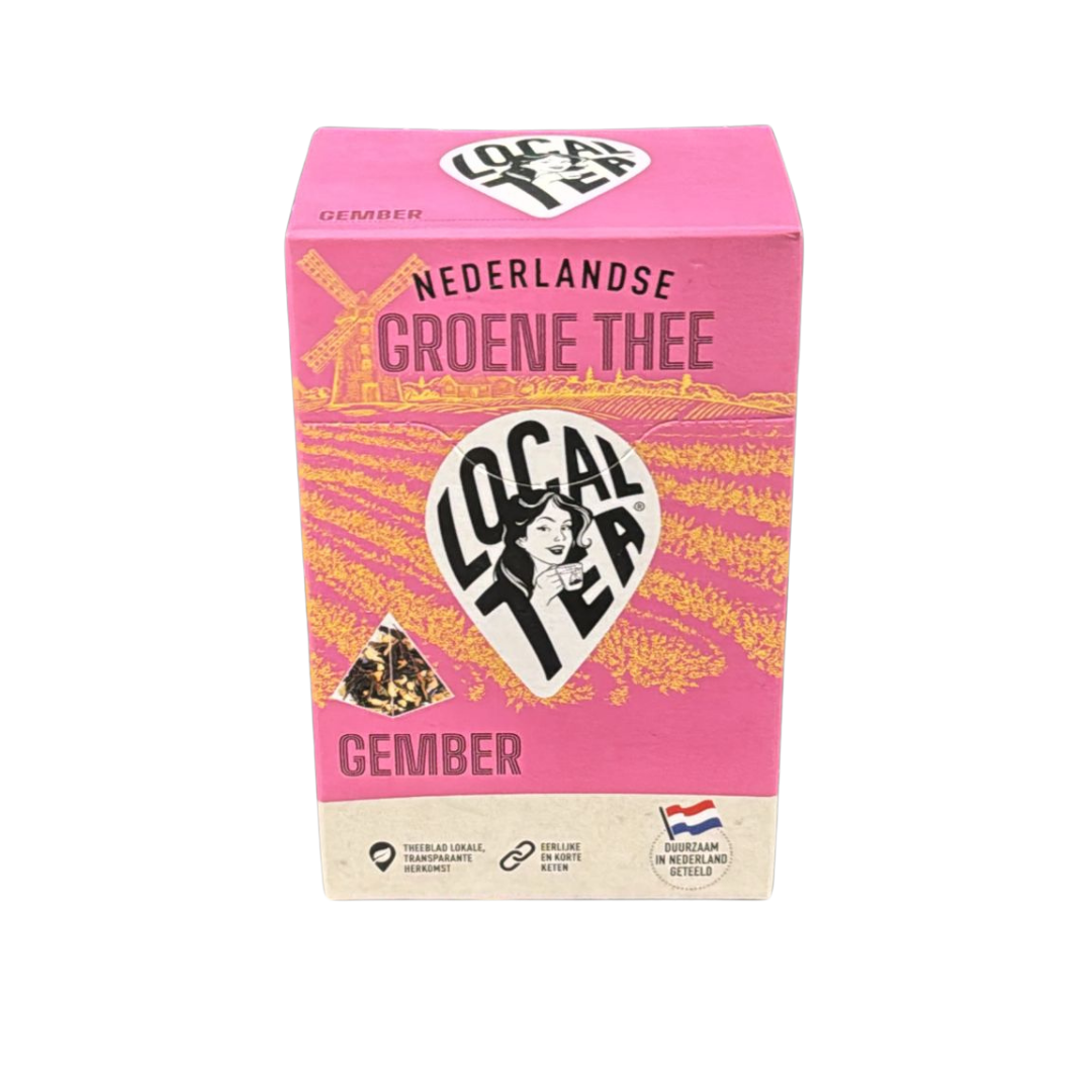 Local Tea – Nederlandse Groene Thee Gember