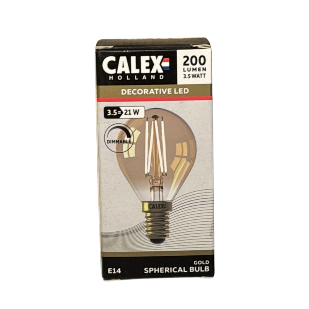 Calex Decorative LED Lamp E14 – Goud (200 lumen)