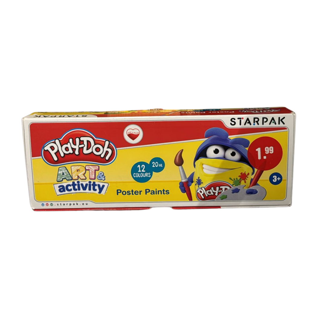 Play-Doh Art & Activity Poster Paints (dubbel ingevoerd)