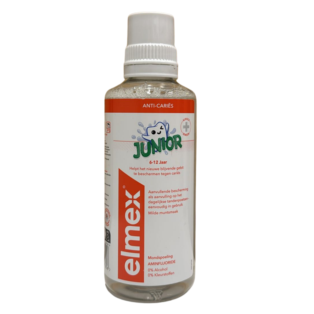 Elmex Junior Mondspoeling 6–12 jaar