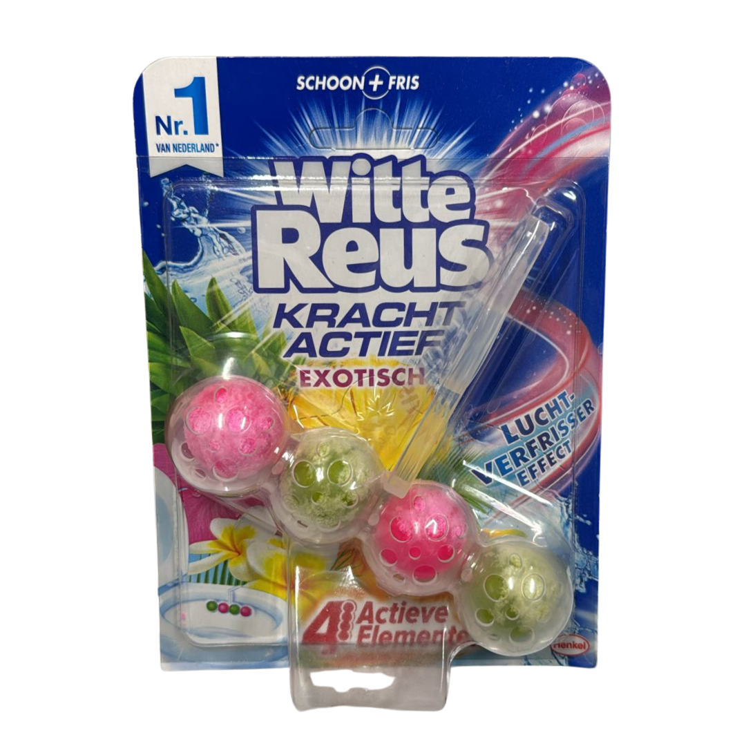 Witte Reus Kracht Actief Toiletblok – Exotisch