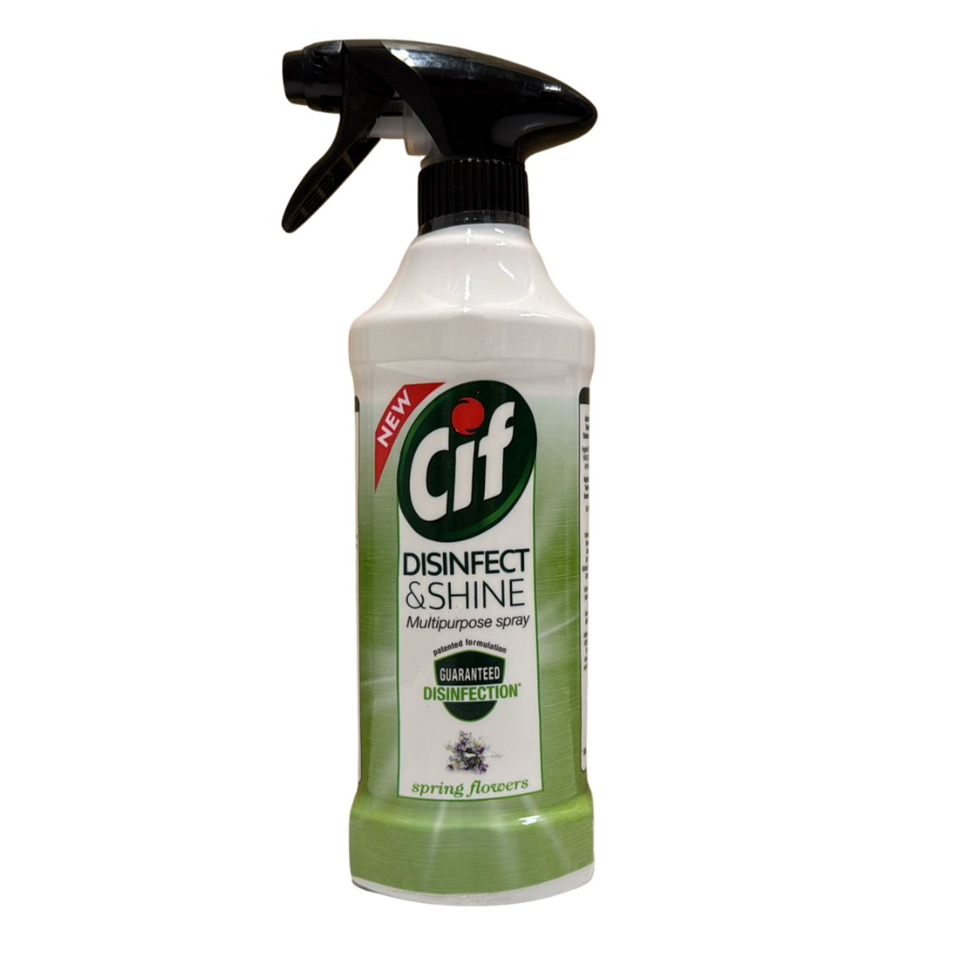 Cif Disinfect & Shine Spray – Spring Flowers – 700 ml