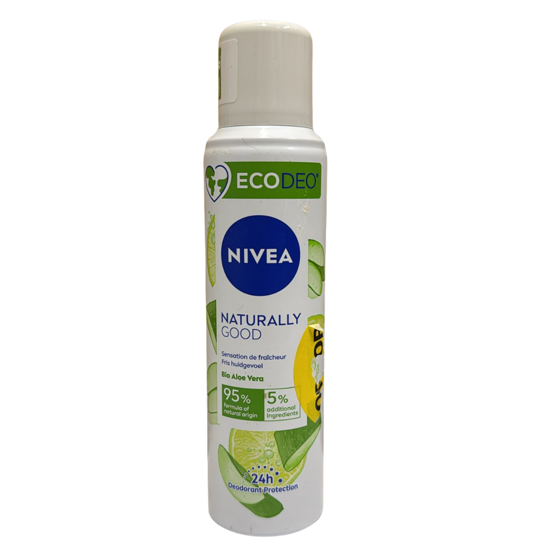 NIVEA Naturally Good Bio Aloe Vera Deodorant Spray 150ml
