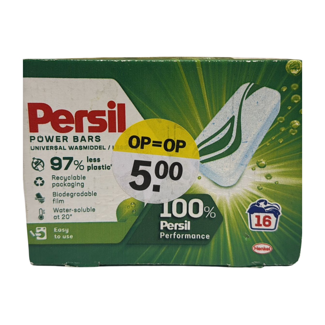Persil Power Bars Universal Wasmiddel 16 stuks