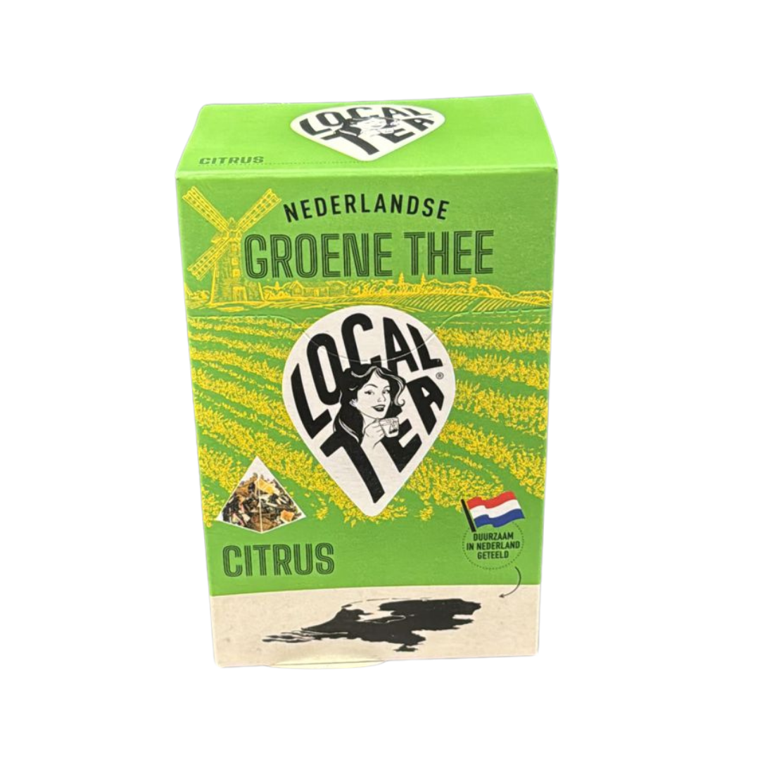 Local Tea – Nederlandse Groene Thee Citrus