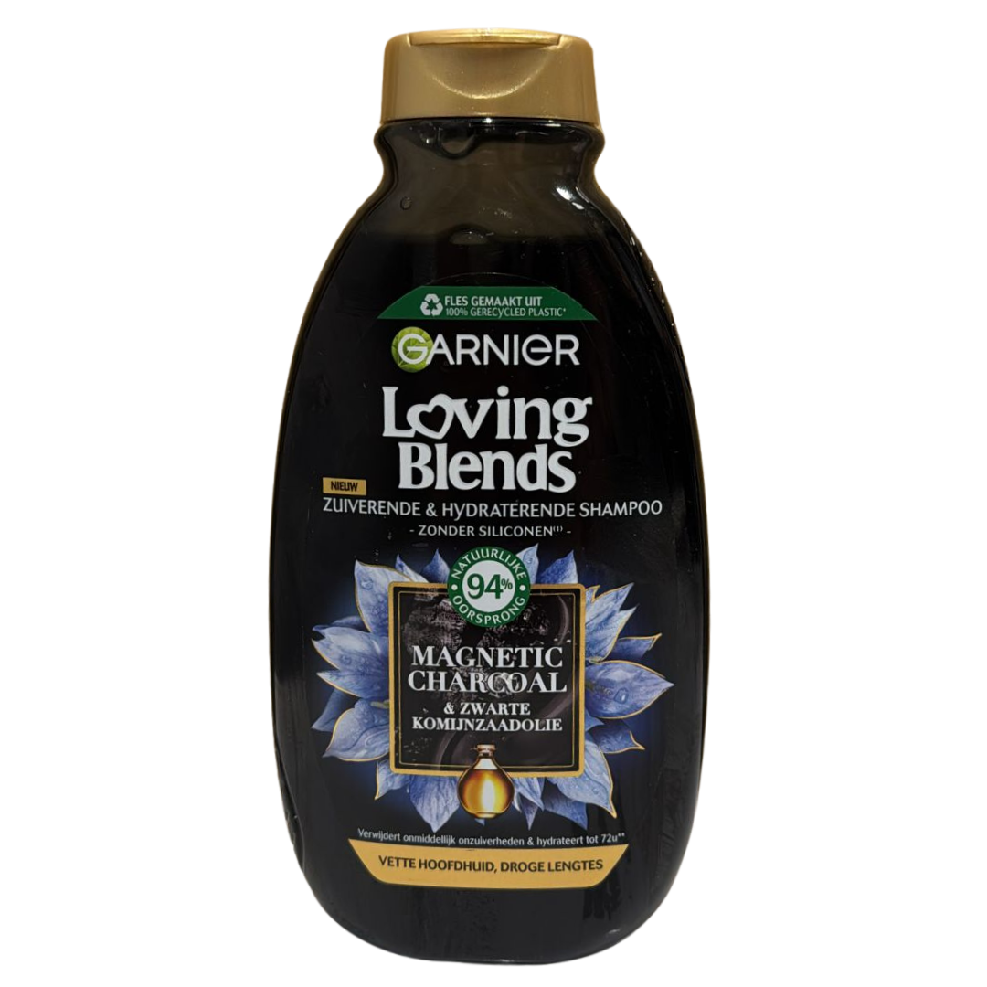Garnier Loving Blends Magnetic Charcoal Shampoo