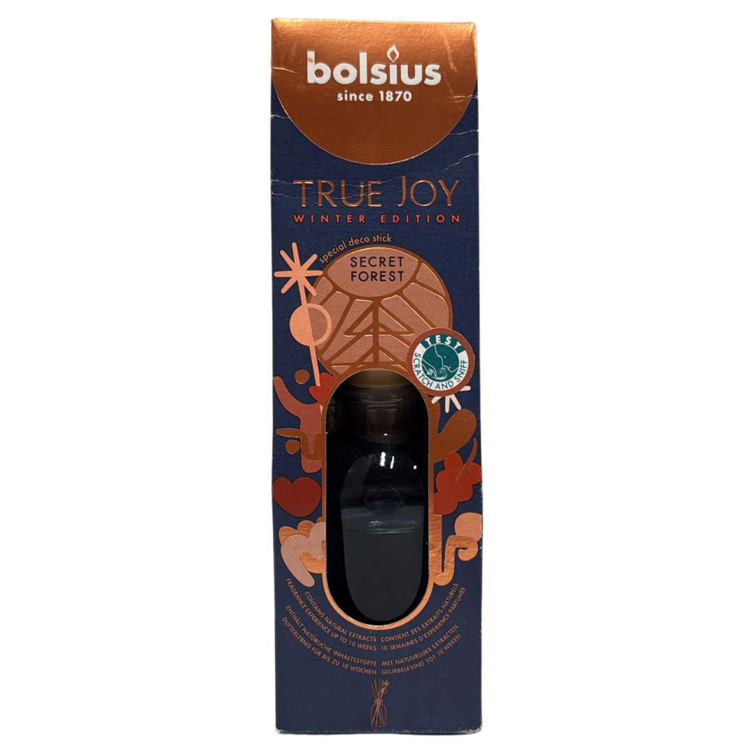 Bolsius True Joy Geurstokjes – Secret Forest (Winter Edition)