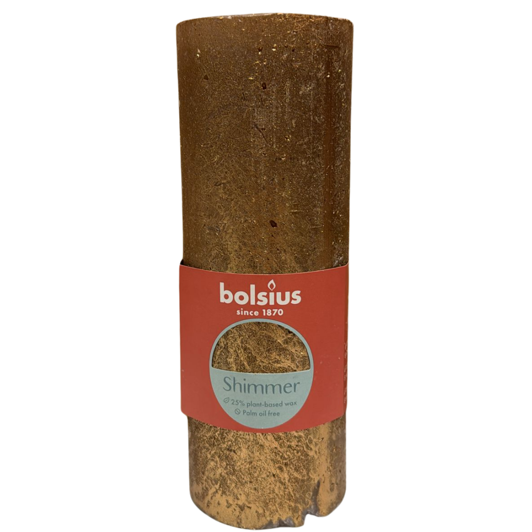 Bolsius Stompkaars Shimmer Goud