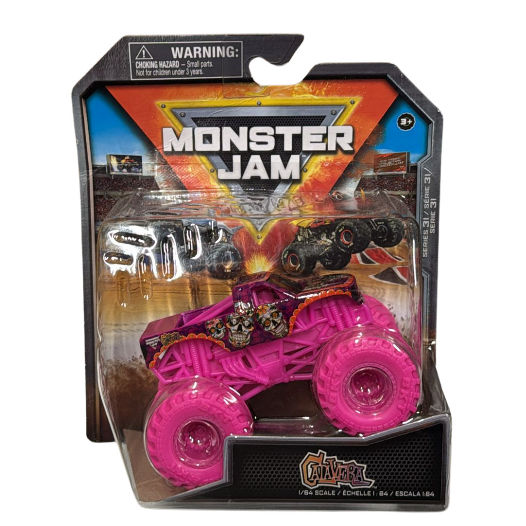 Monster Jam Die-Cast Truck – Calavera (Roze)