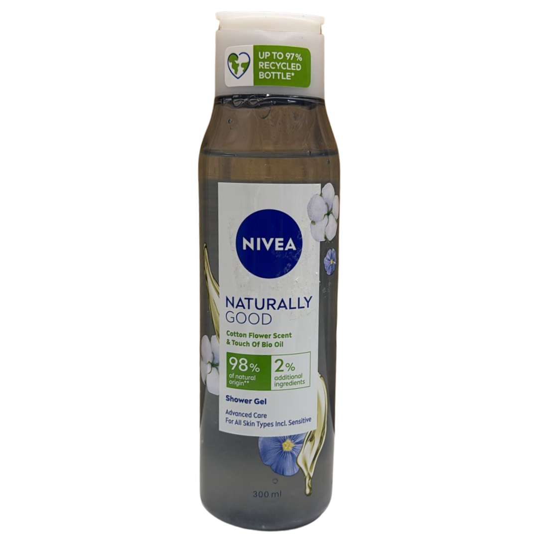 Nivea Naturally Good Shower Gel (Cotton Flower)