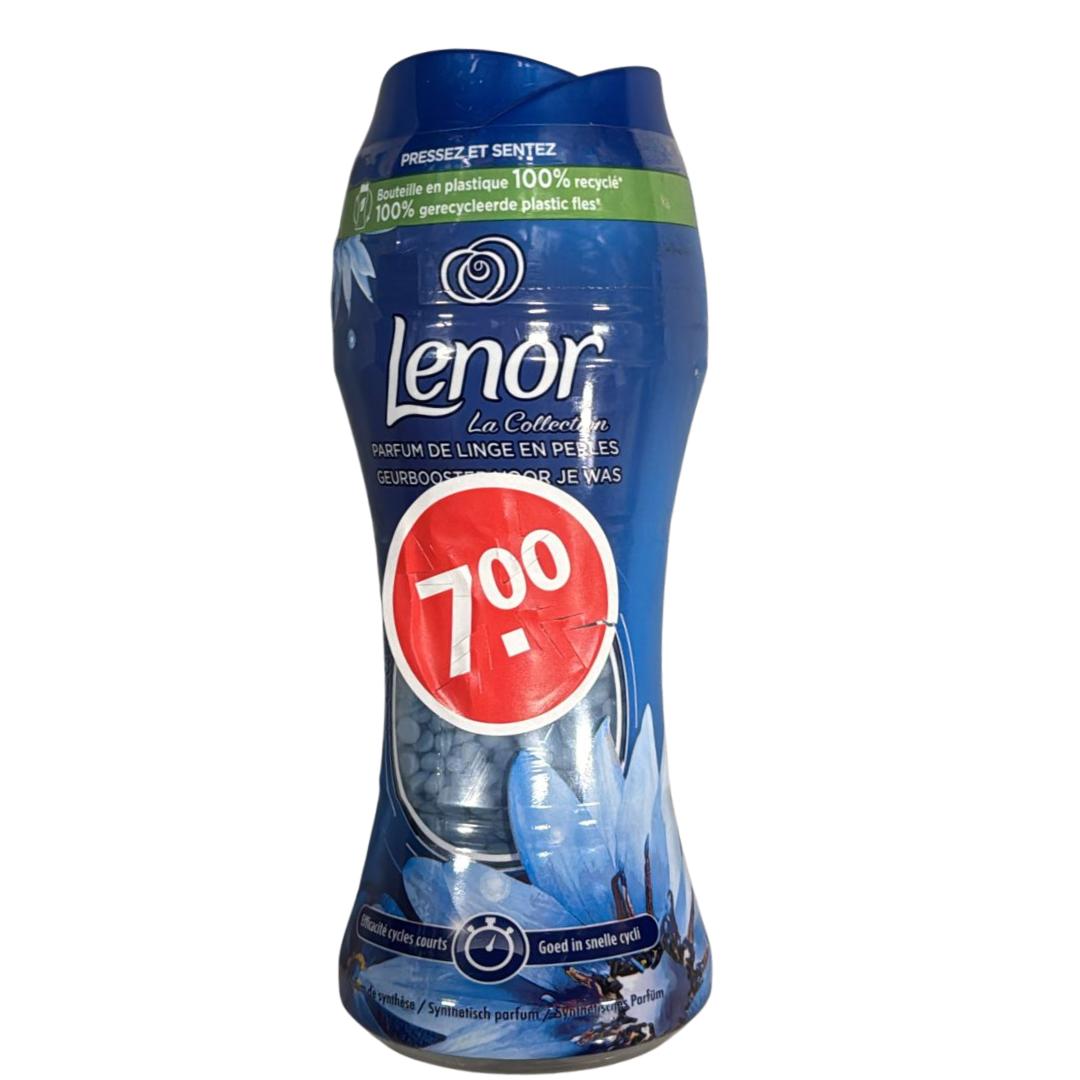 Lenor Geurbooster in Wasparels – La Collection (Blauw)