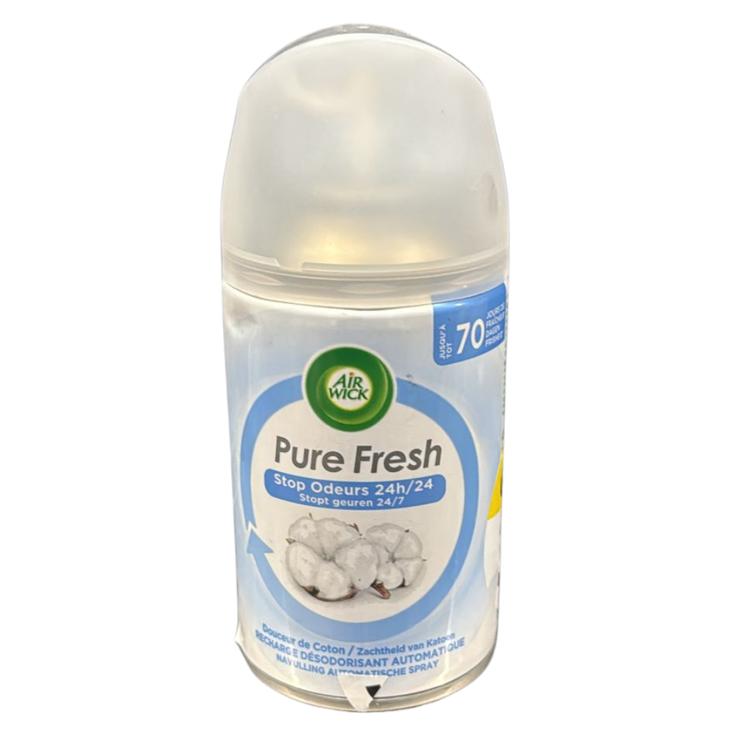 Air Wick Pure Fresh – Navulling Spray (Katoen)