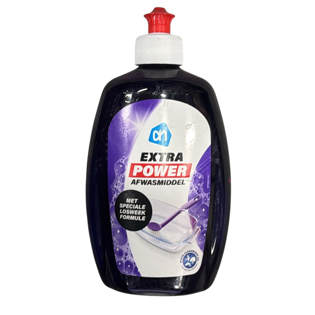 AH Extra Power Afwasmiddel – Paarse Variant (500 ml)
