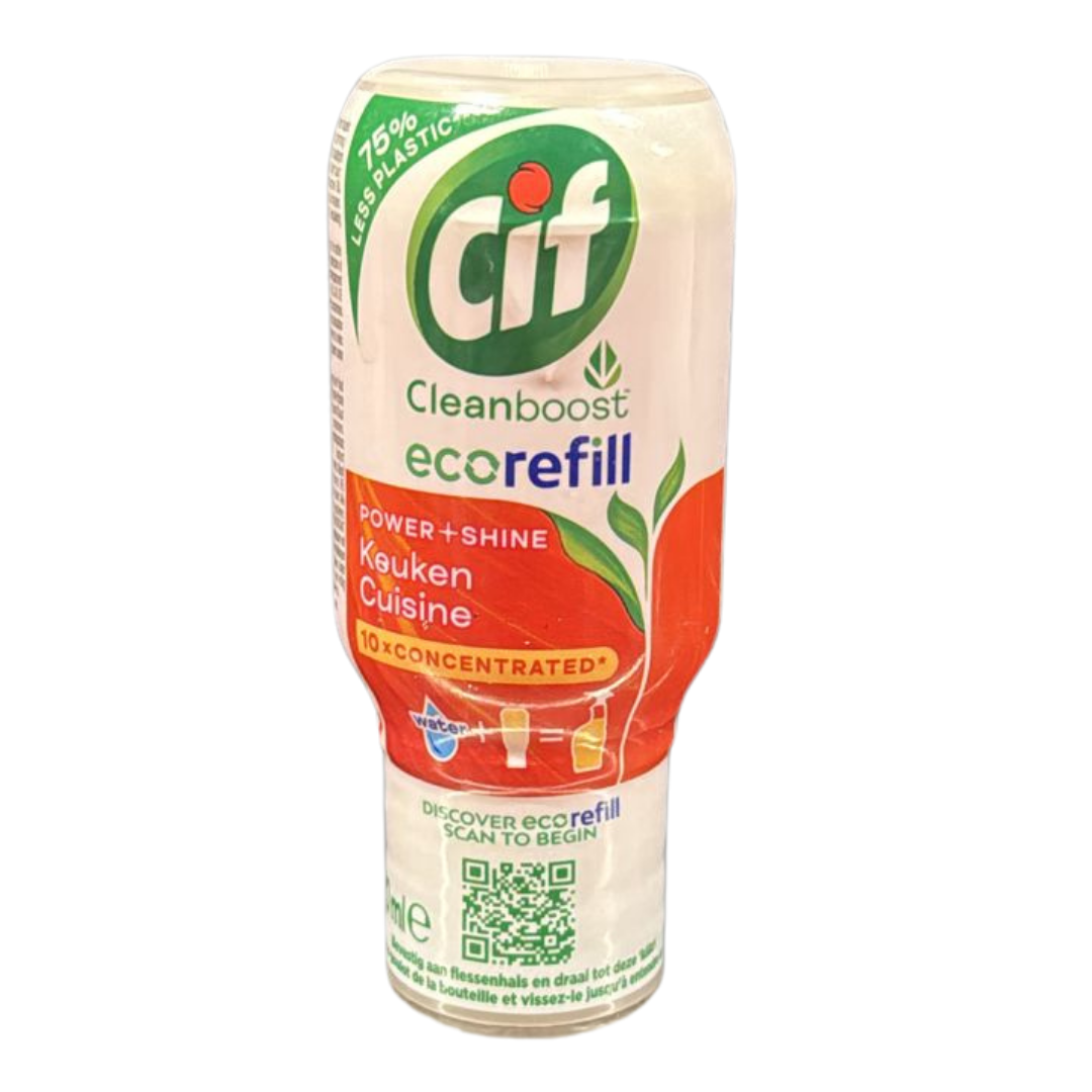 Cif Cleanboost EcoRefill – Keuken (10x geconcentreerd)