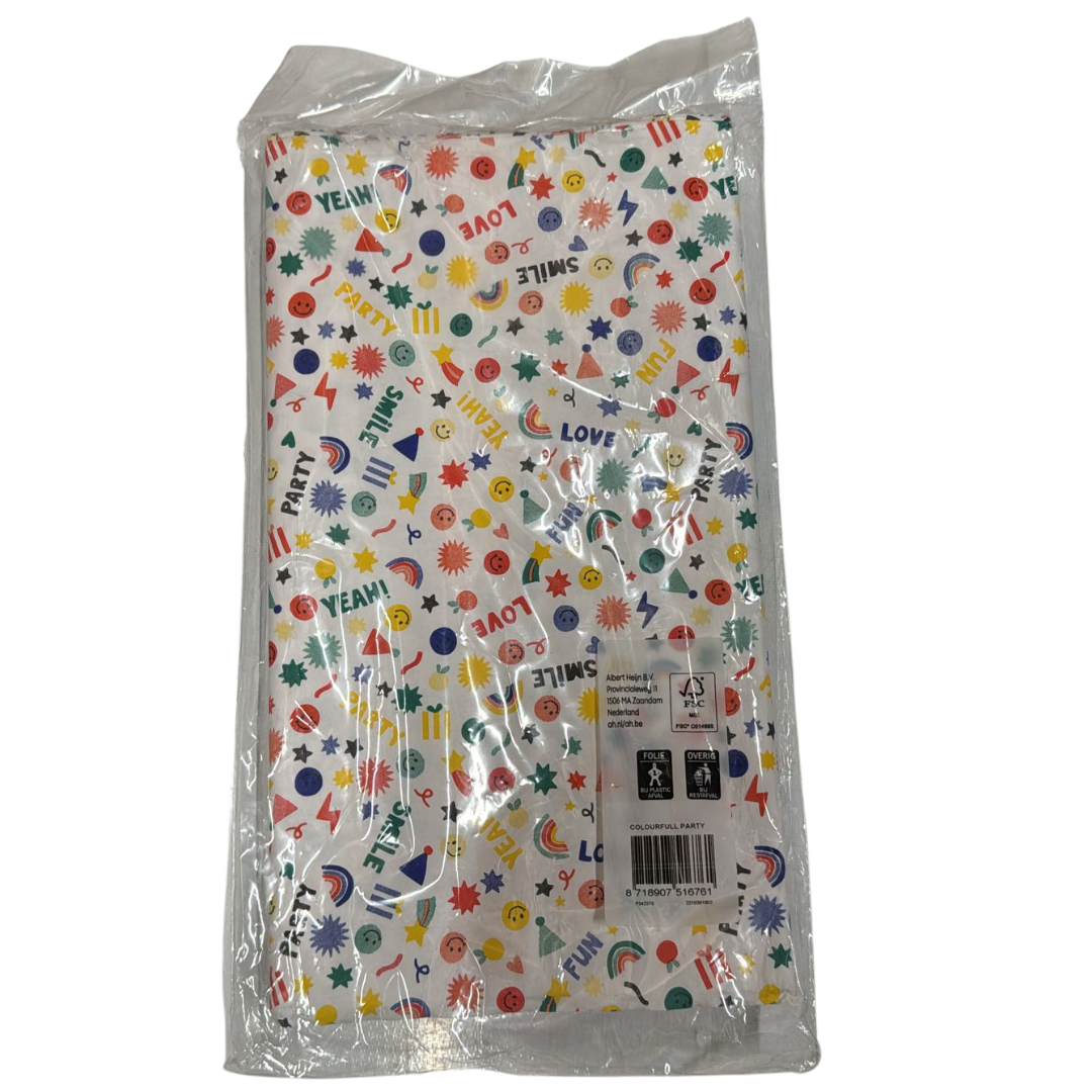 Colourful Party Tafelkleed (Albert Heijn)