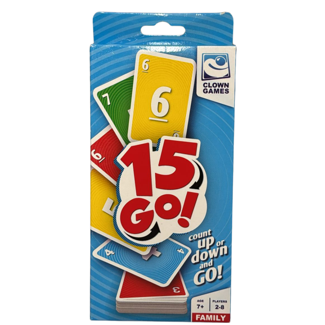 15 GO! Kaartspel – Clown Games