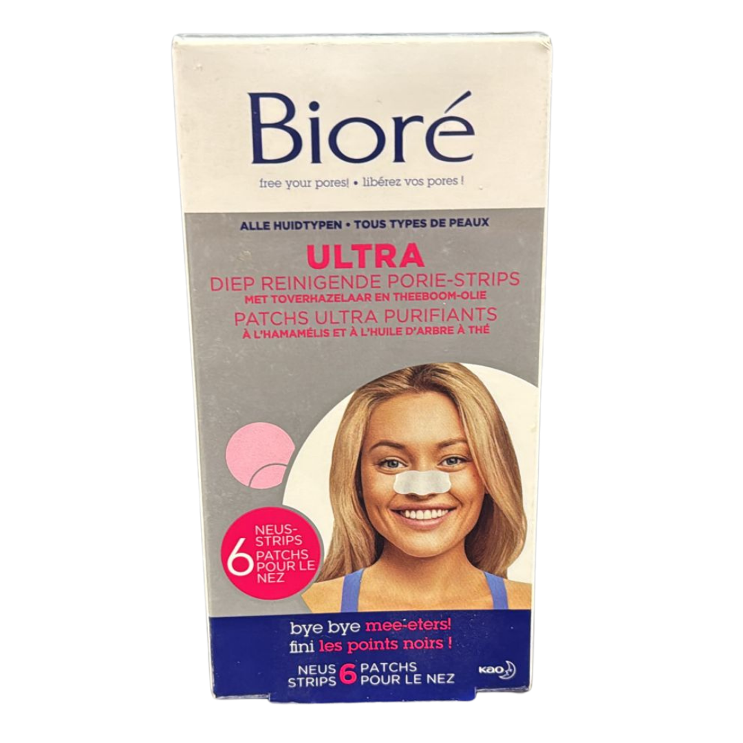 Bioré Ultra Porie-Strips met Theeboomolie