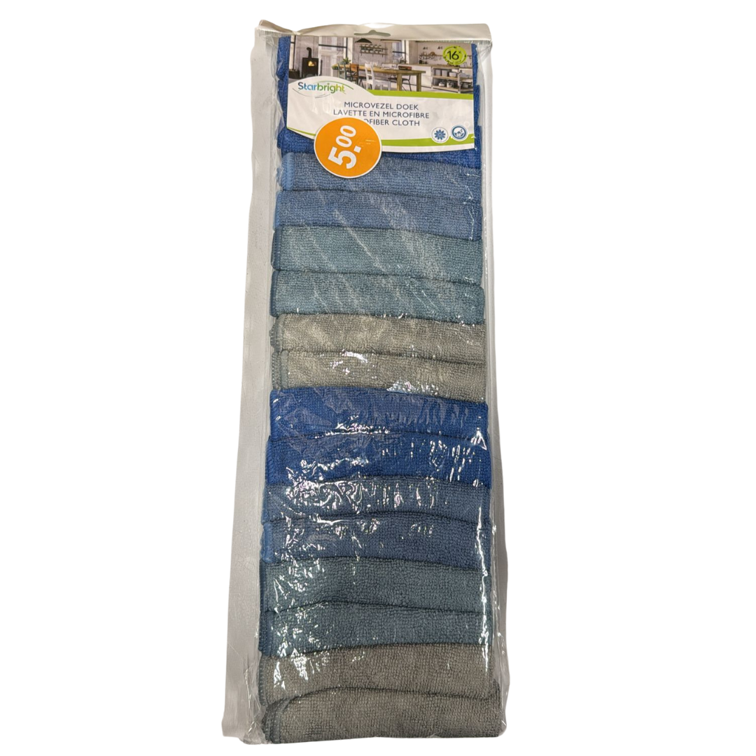 Starbright Microvezeldoeken – 16 stuks