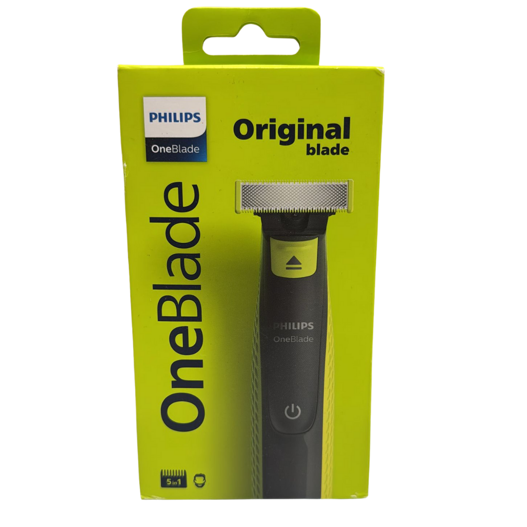 Philips OneBlade 3-in-1 Set (incl. trimmer + mesje + 3 opzetkammen)